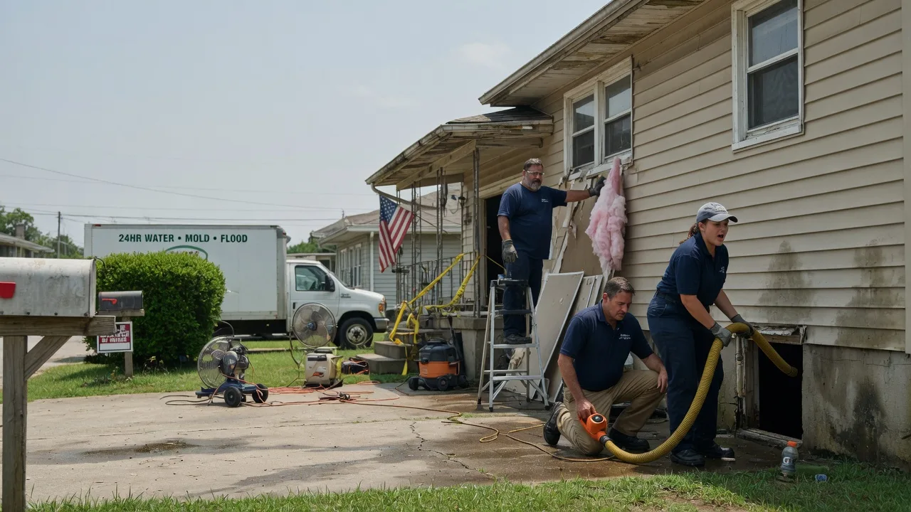 Water Damage Repair in Flag Pond, TN near me